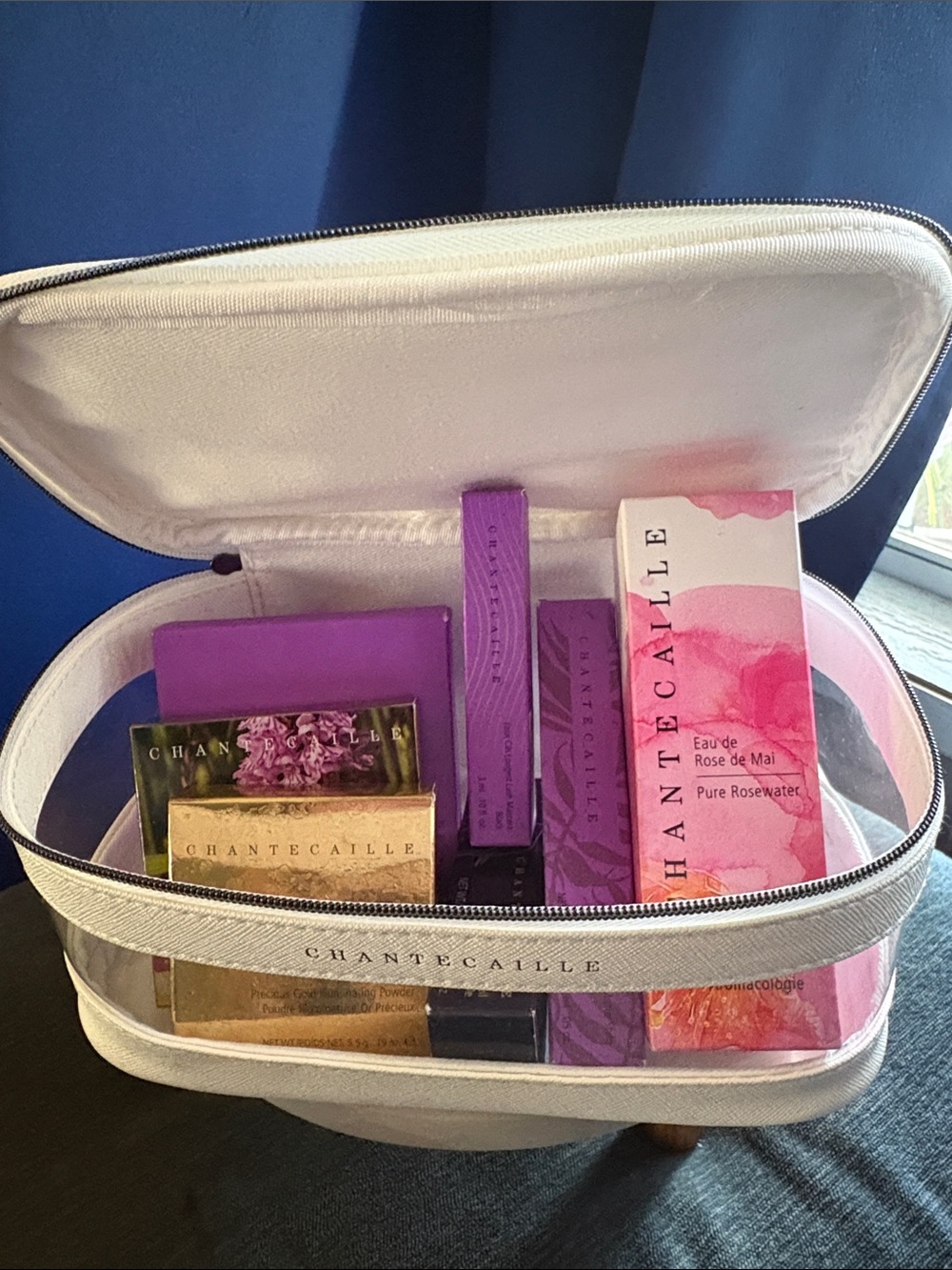 Chantecaille Makeup Set all ✨BNIB✨ w/ chic white carrying case!!